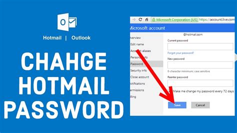 how to change your password on hotmail 2012 Epub