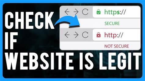 how to check if a website is legit