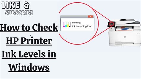 how to check ink level hp printer pdf Epub