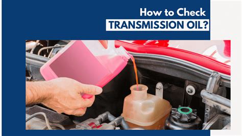 how to check transmission fluid PDF