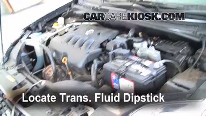 how to check transmission fluid in 2007 nissan sentra Reader