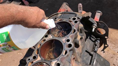 how to clean a rusty engine Reader