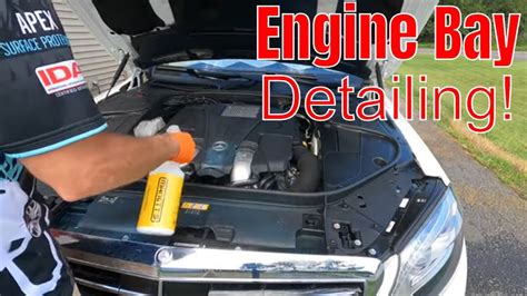 how to clean and detail engine compartment PDF