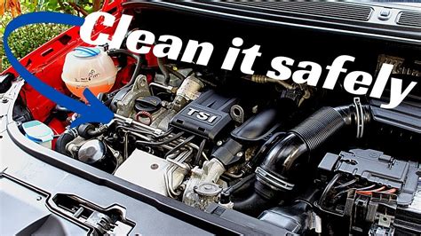 how to clean engine bay safely Reader
