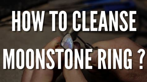 how to cleanse moonstone