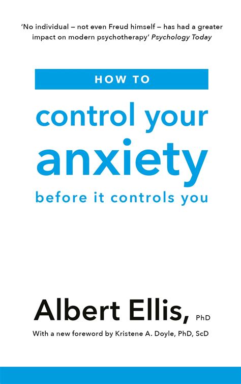 how to control your anxiety before it controls you Epub