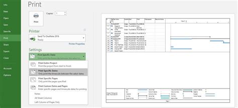 how to convert a microsoft project file to pdf Doc