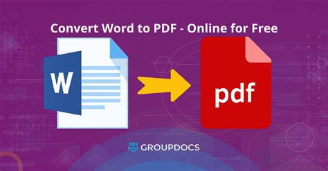 how to convert a word file to a pdf Reader