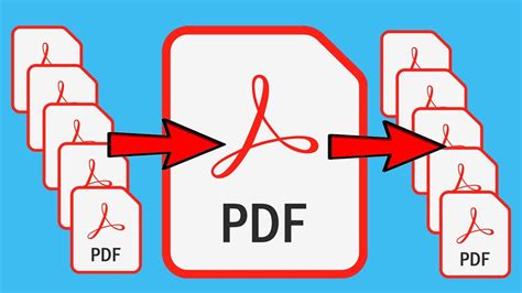 how to convert multiple pdfs into one Reader