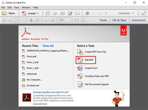 how to convert pdf to word in adobe Doc