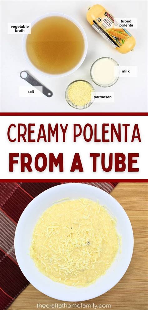 how to cook polenta from a tube