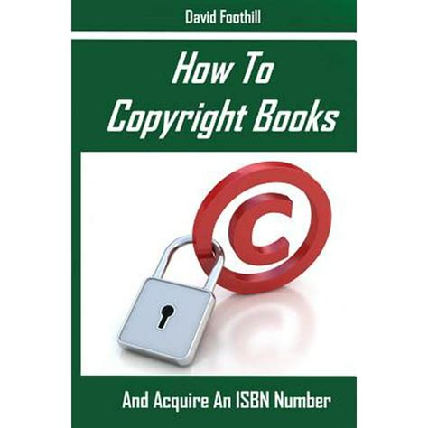 how to copyright books and acquire an isbn number Doc
