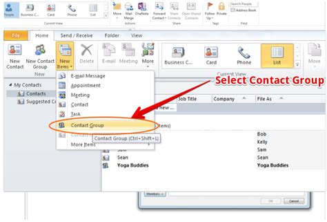 how to create a distribution list in outlook PDF