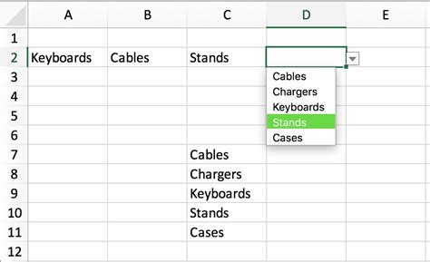 how to create drop down list in excel on mac pdf Reader