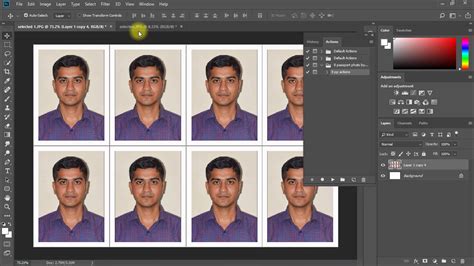 how to create one click passport size photo Doc