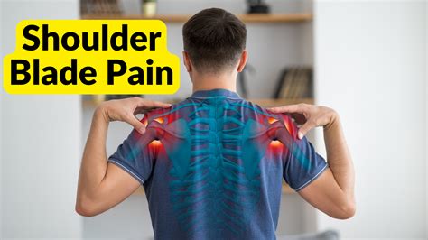 how to cure shoulder blade pain