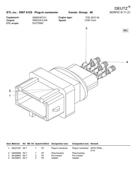 how to deutz 2 pin connector pdf Kindle Editon