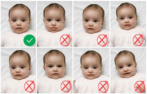 how to do baby passport photo