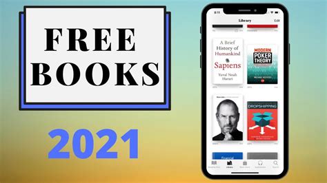 how to download books for free on iphone Epub