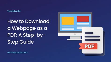 how to download webpage as pdf Reader