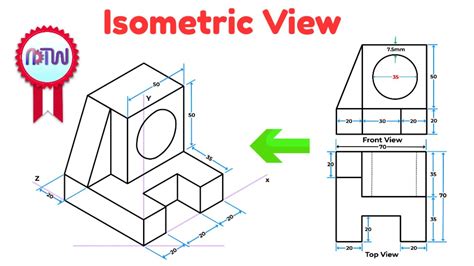 how to draw an isometric projection pdf PDF