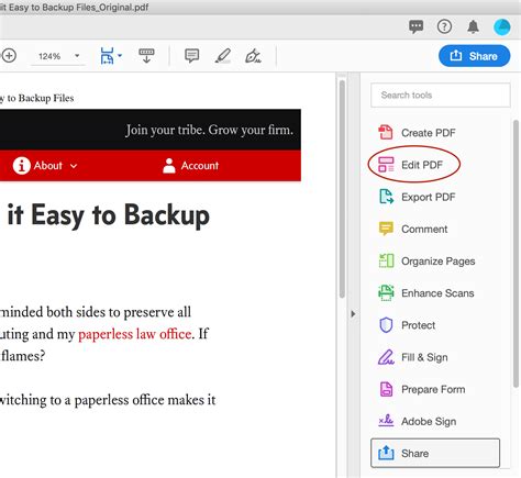 how to edit an adobe reader file PDF