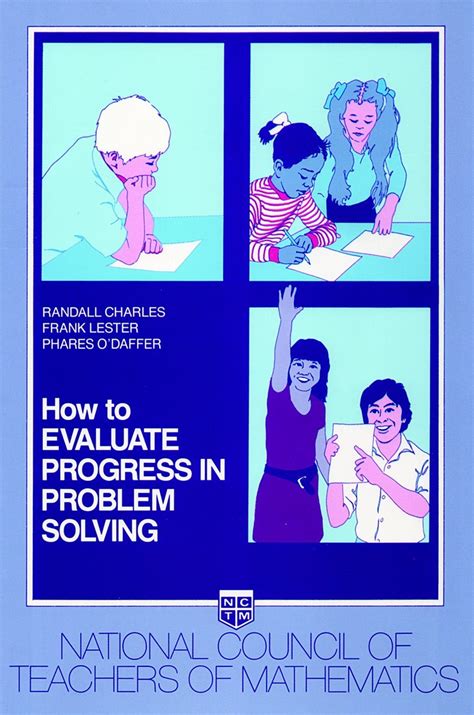 how to evaluate progress in problem solving nctm how to series Reader
