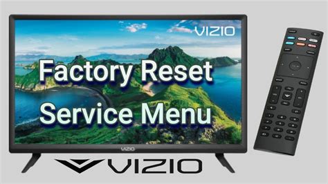 how to factory reset vizio smart tv Epub