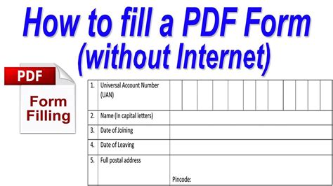 how to fill pdf form Epub