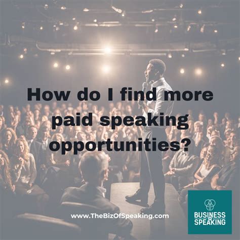 how to find and create paid speaking opportunities Kindle Editon