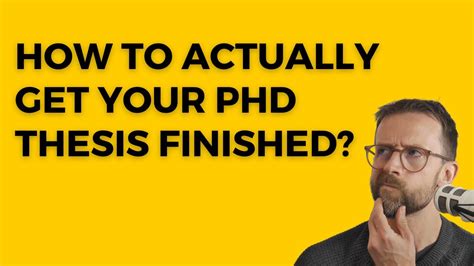 how to finish your phd Reader