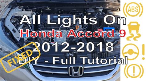 how to fix abs light on honda accord PDF