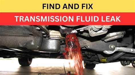 how to fix automatic transmission fluid leak Doc