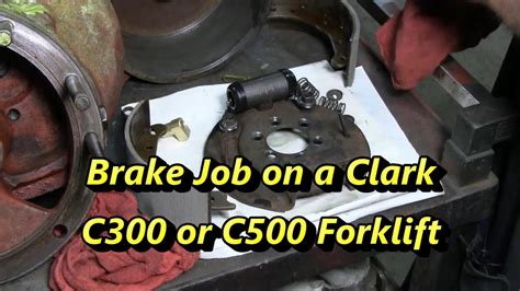 how to fix brakes on clark c500y55 forklift Kindle Editon