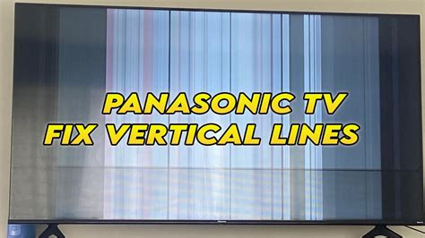 how to fix vertical lines on plasma tv PDF