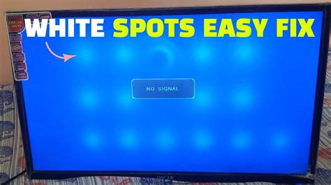 how to fix white spots on dlp tv Kindle Editon