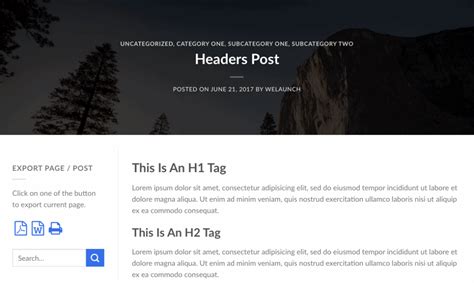how to format wordpress posts pdf Reader