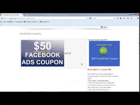 how to get a $50 facebook coupon code Kindle Editon