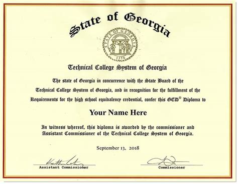 how to get a lost ged certificate in ga Doc