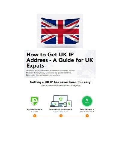 how to get a uk ip address pdf PDF