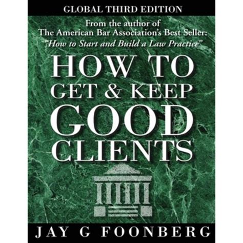 how to get and keep good clients PDF