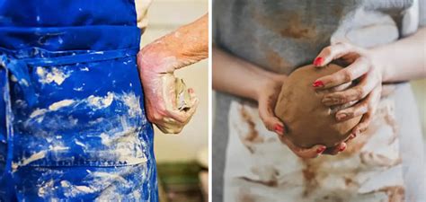 how to get clay off clothes