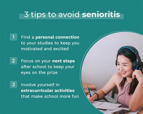how to get over senioritis