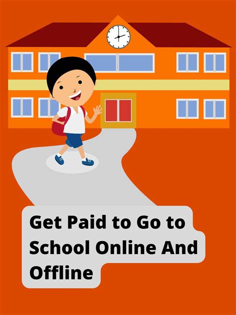 how to get paid to go to school online
