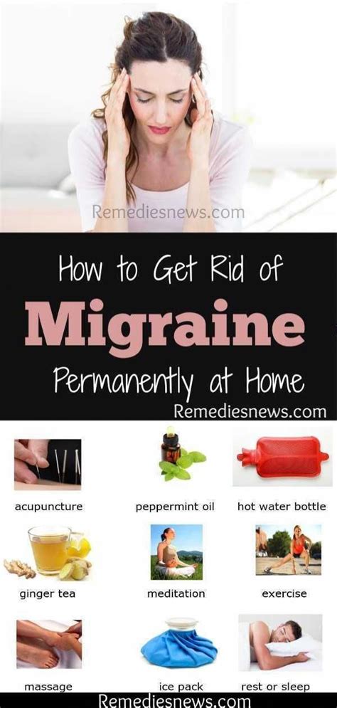 how to get rid of a migraine