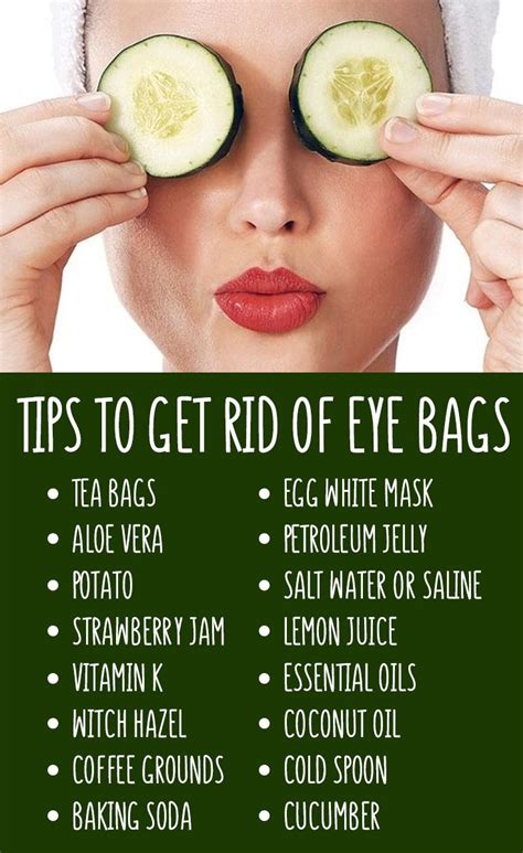 how to get rid of eye bag naturally