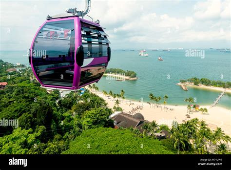 how to get to sentosa by cable car