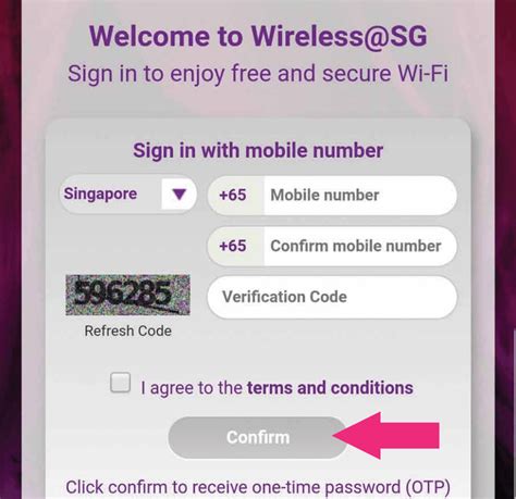 how to get wireless sg account