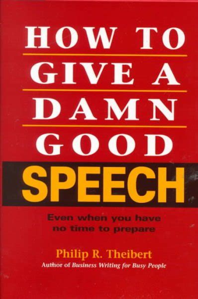 how to give a damn good speech Kindle Editon