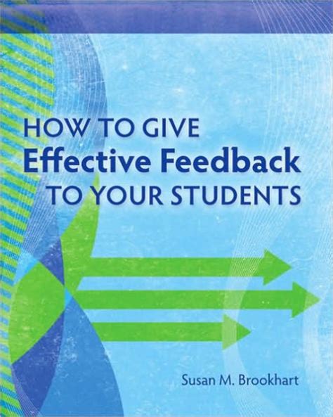 how to give effective feedback to your students by susan m brookhart PDF